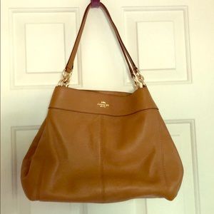 Authentic Coach Pebbled leather Bag